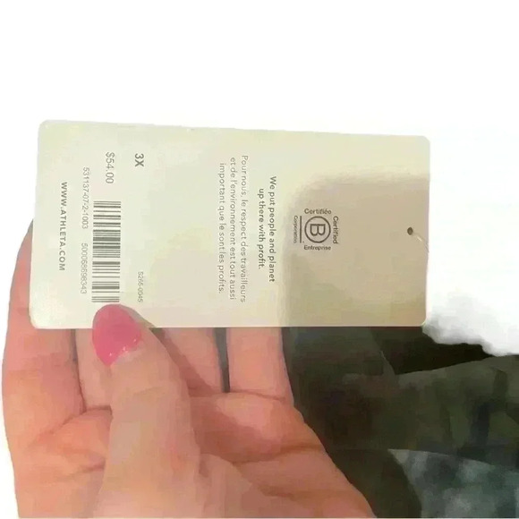Athleta Solace Sports Bra Gray 3X Supportive Activewear NWT - Picture 2 of 5